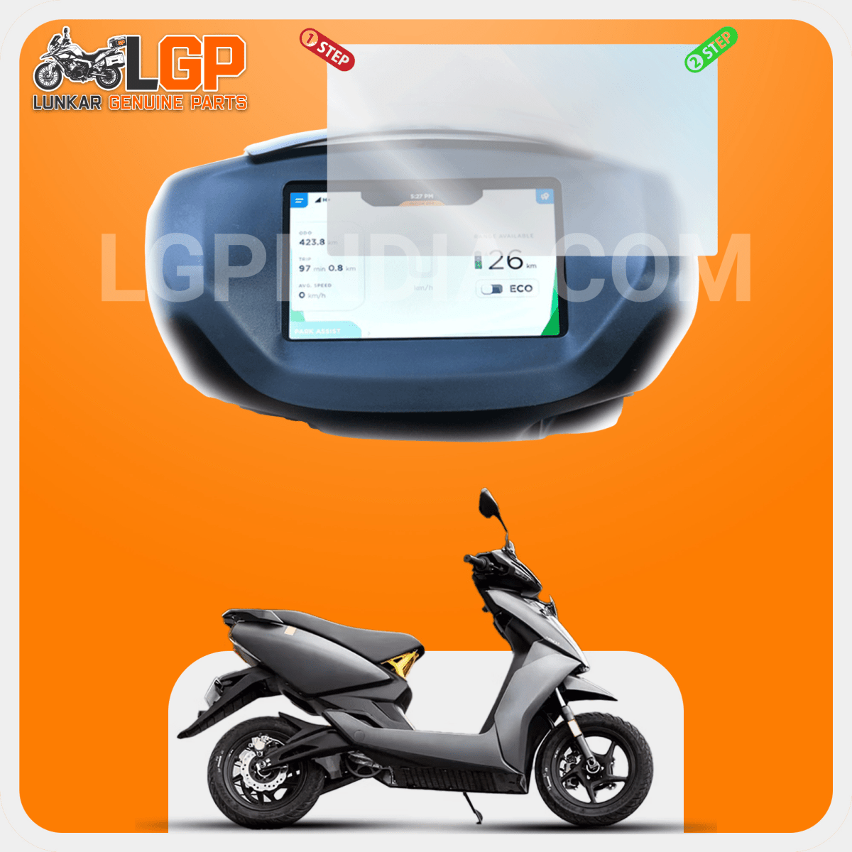 LGP SCREEN GUARD DISPLAY PROTECTOR ATHER - View 2