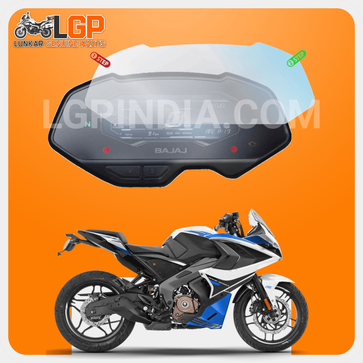 LGP SCREEN GUARD DISPLAY PROTECTOR BAJAJ - View 2