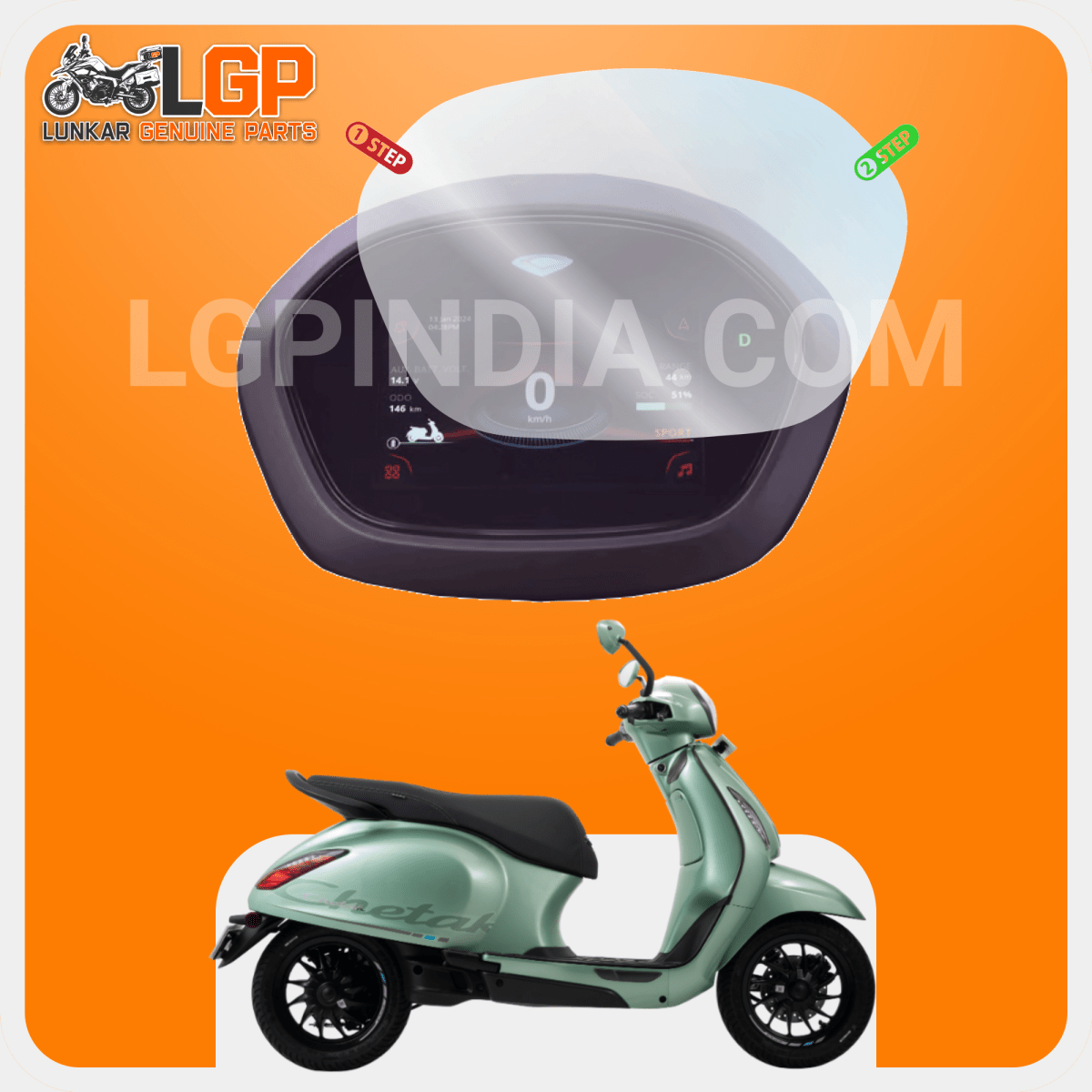 LGP SCREEN GUARD DISPLAY PROTECTOR CHETAK - View 2