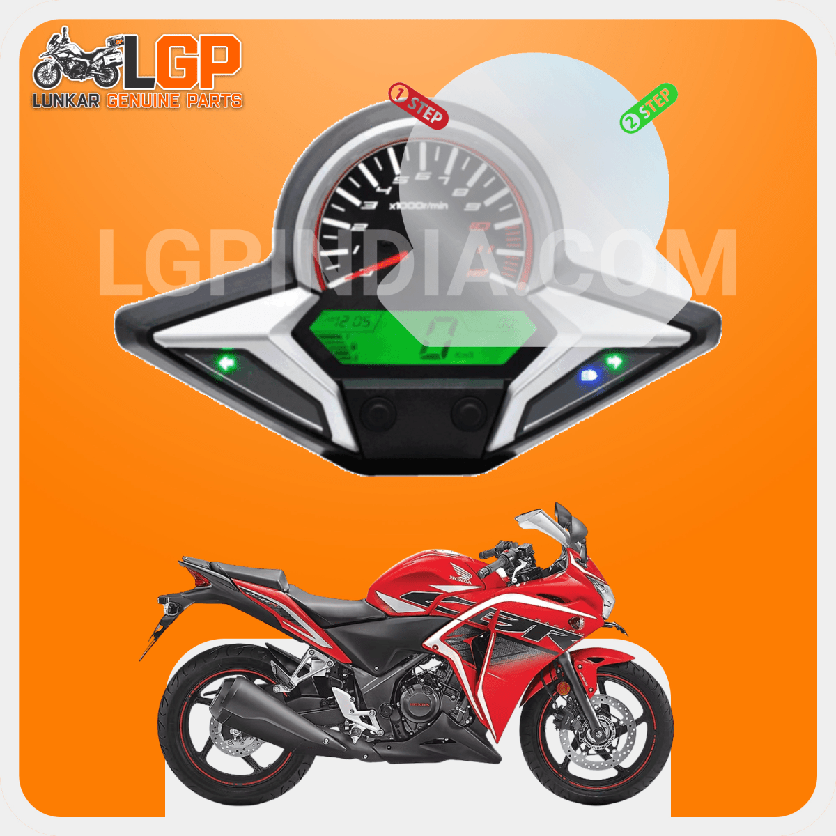 LGP SCREEN GUARD DISPLAY PROTECTOR HONDA - View 2