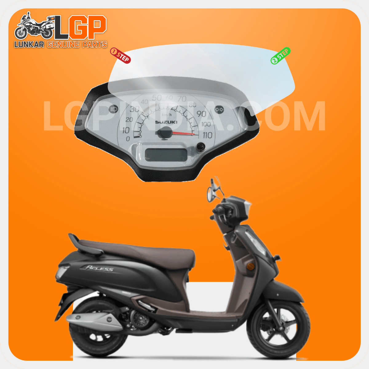 LGP SCREEN GUARD DISPLAY PROTECTOR SUZUKI - View 3
