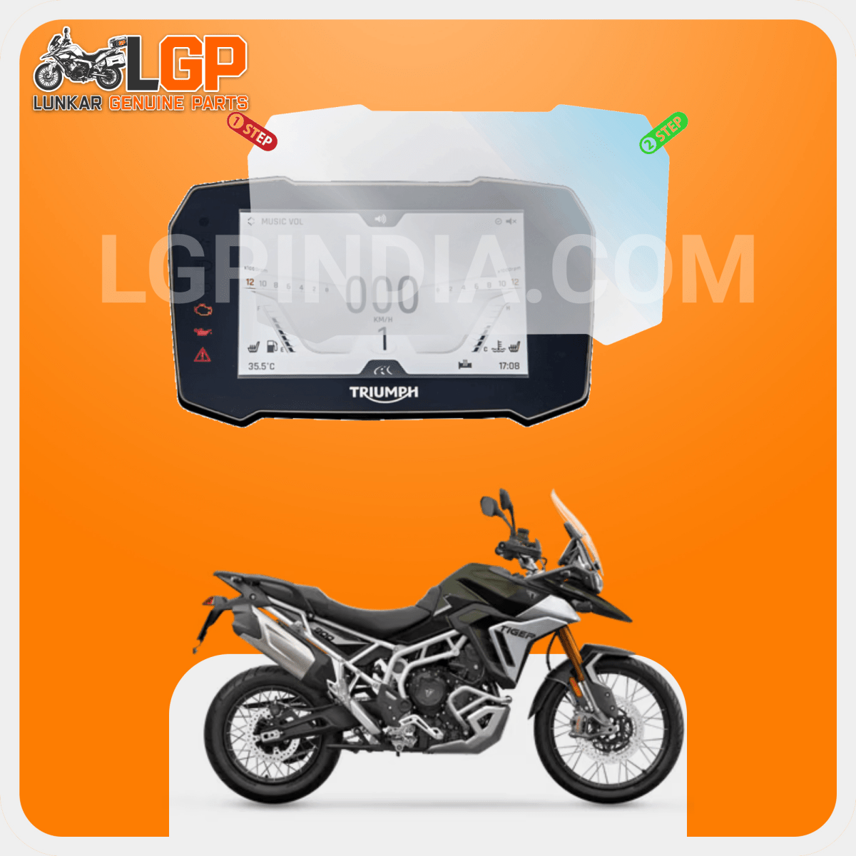 LGP SCREEN GUARD DISPLAY PROTECTOR TRIUMPH - View 3