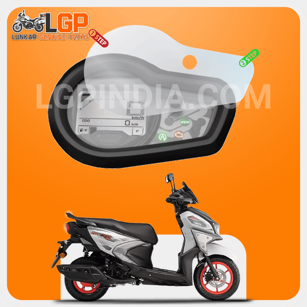 LGP SCREEN GUARD DISPLAY PROTECTOR YAMAHA - View 2