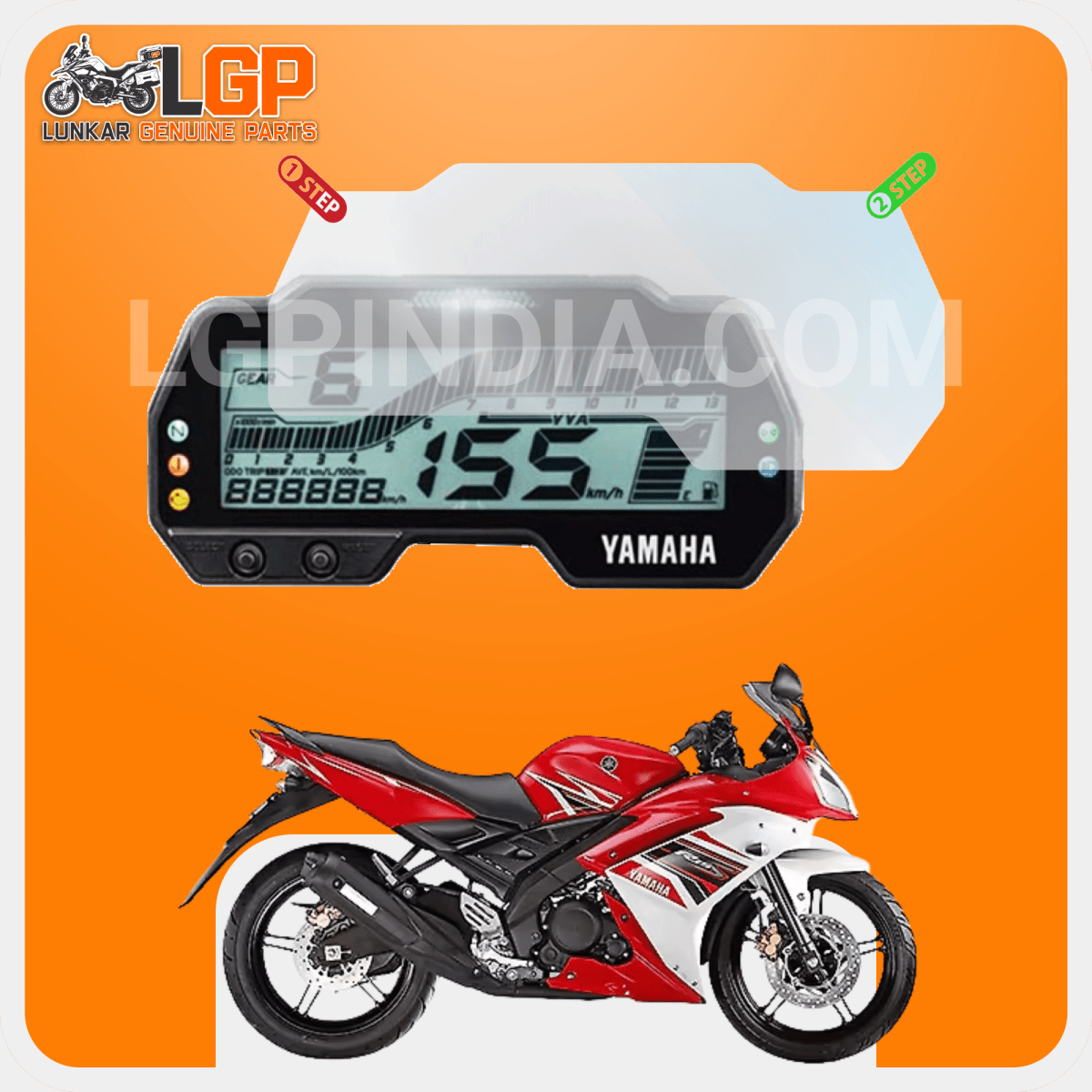 LGP SCREEN GUARD DISPLAY PROTECTOR YAMAHA - View 7