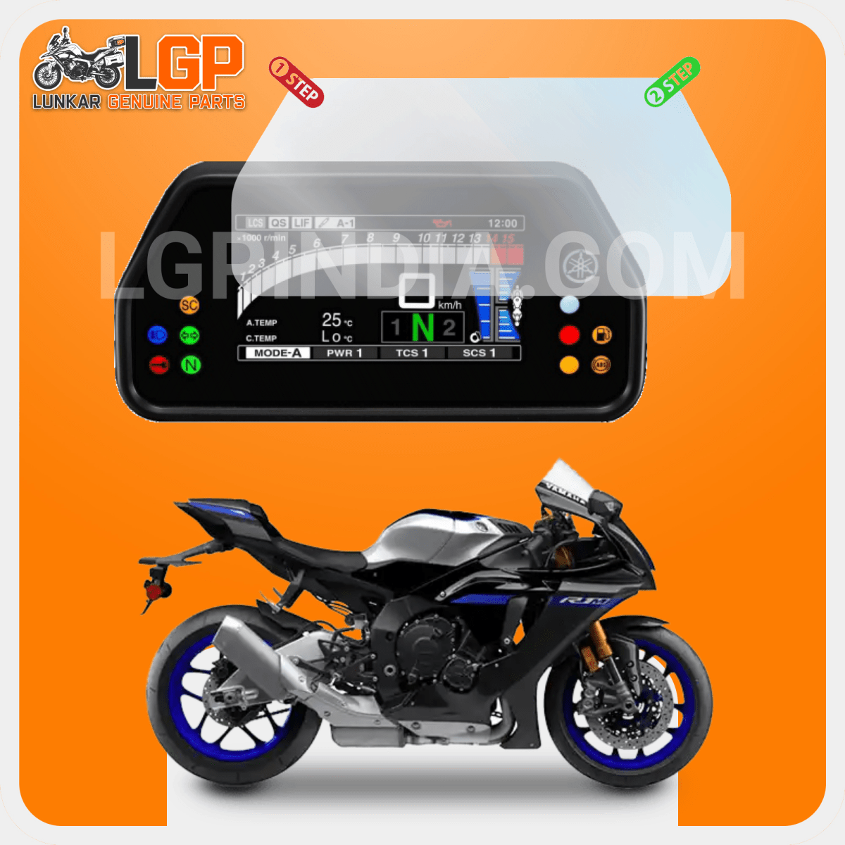 LGP SCREEN GUARD DISPLAY PROTECTOR YAMAHA - View 12