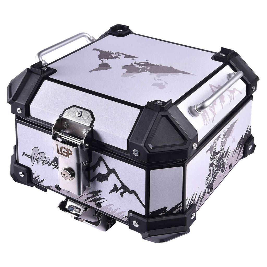 LGP TOP BOX 18L WHITE GRAPHICS - View 2