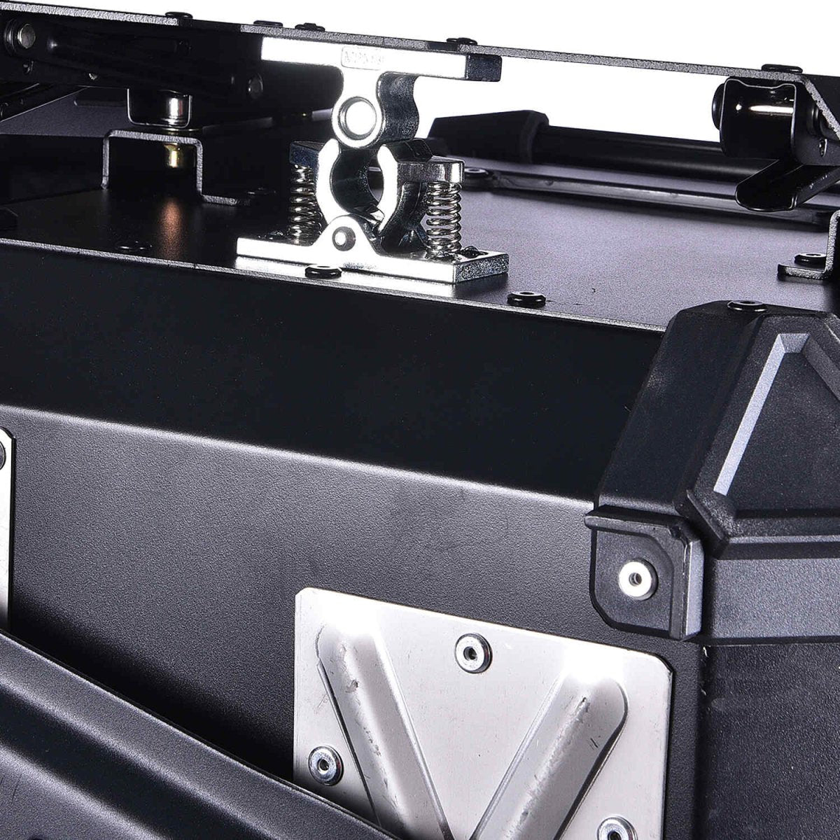 LGP TOP BOX 45L BLACK ARMOURED WITH BACKREST - View 8