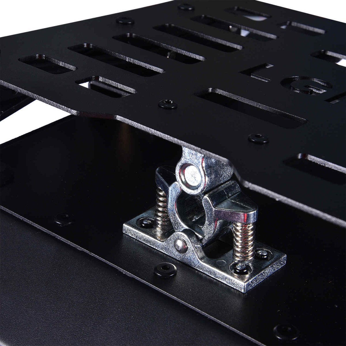 LGP TOP BOX 45L BLACK ARMOURED WITH BACKREST - View 7