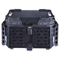 LGP TOP BOX 45L BLACK ARMOURED WITH BACKREST