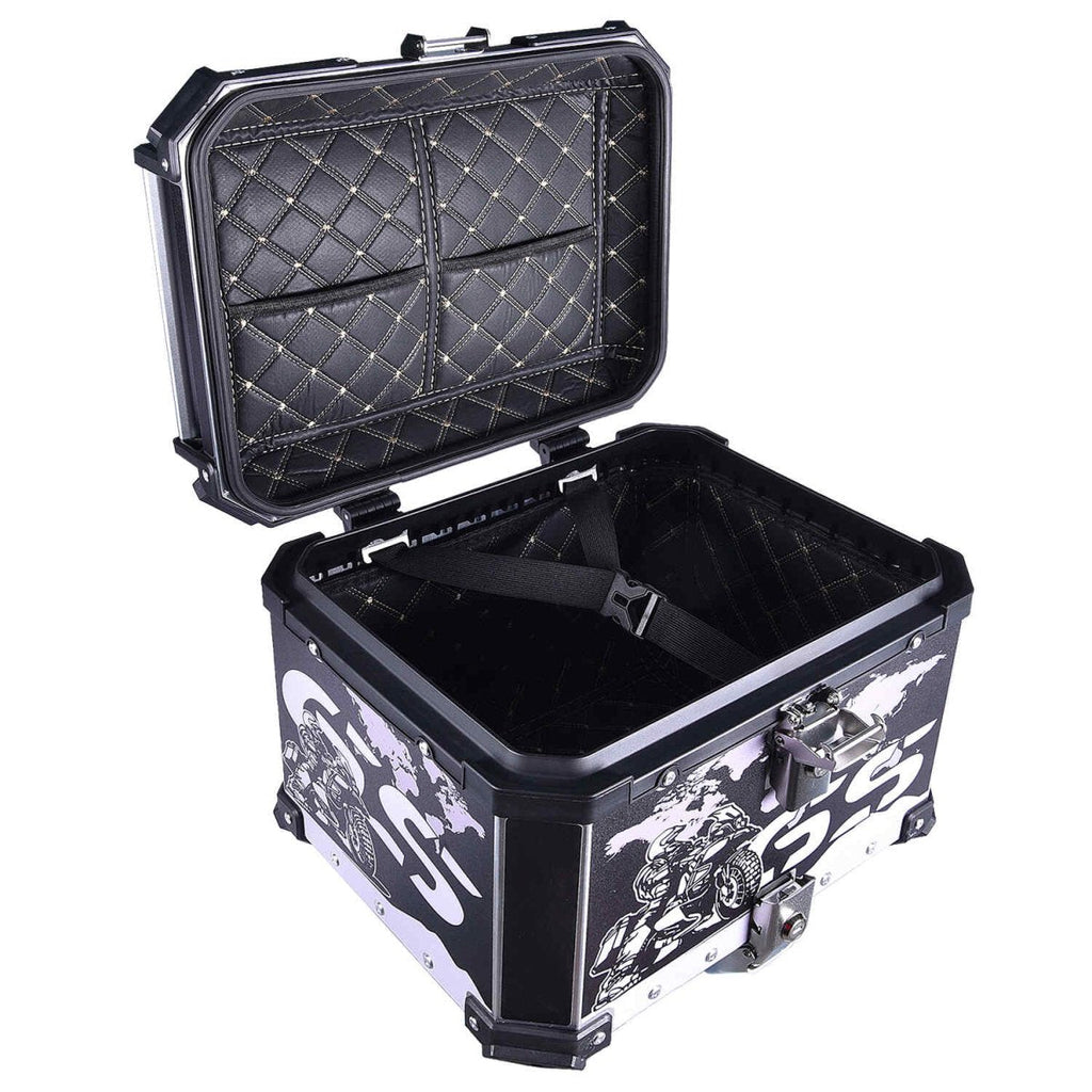 LGP TOP BOX 45L BLACK GS WITH BACKREST - View 5