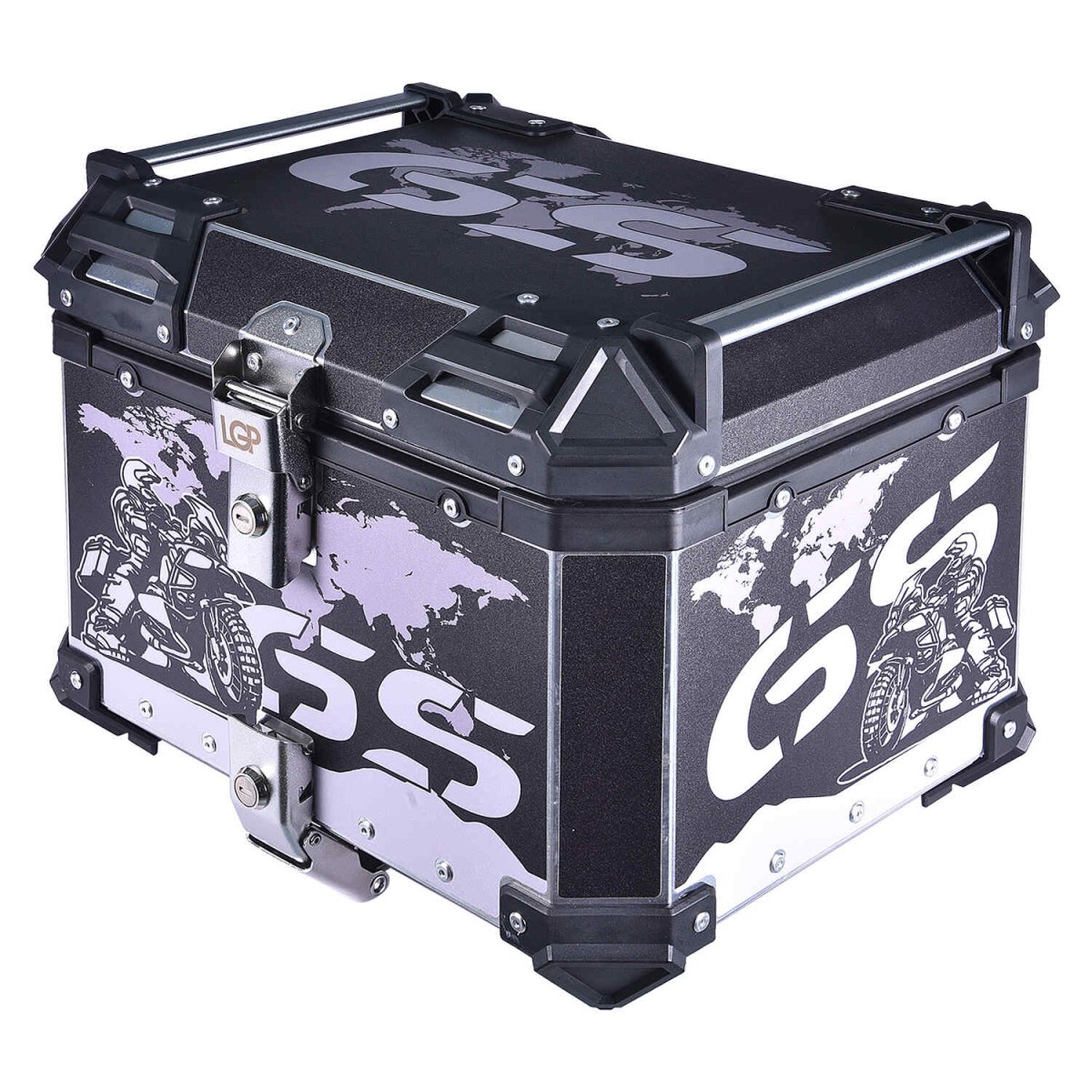 LGP TOP BOX 45L BLACK GS WITH BACKREST - View 2