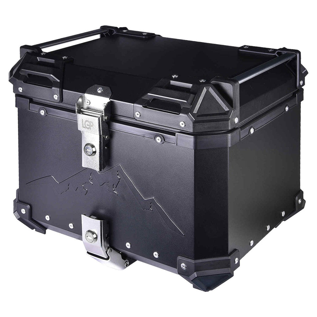 LGP TOP BOX 45L BLACK HIMALAYAN WITH BACKREST - View 2