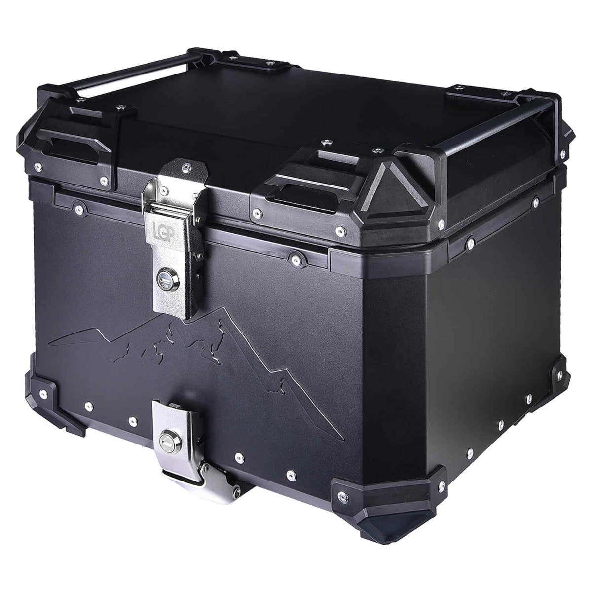 LGP TOP BOX 45L BLACK HIMALAYAN WITH BACKREST - View 2