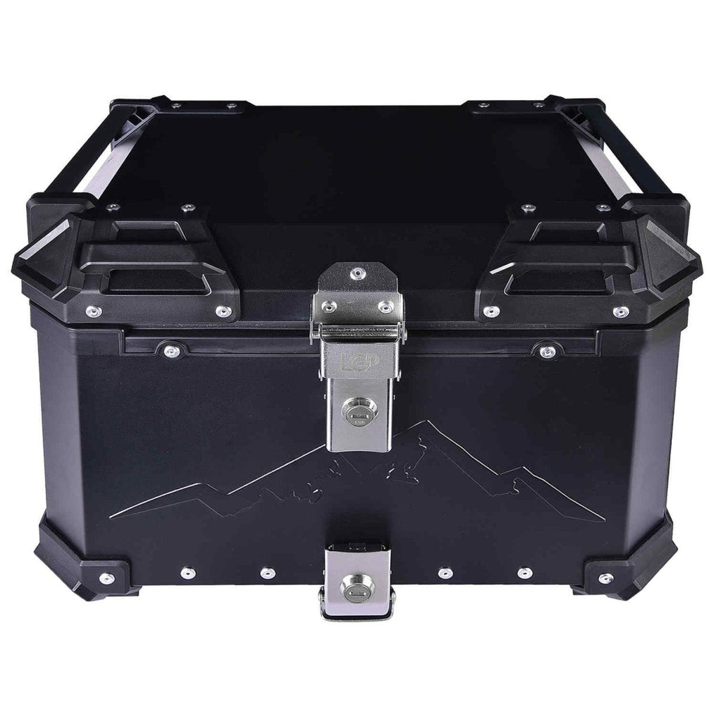 LGP TOP BOX 45L BLACK HIMALAYAN WITH BACKREST