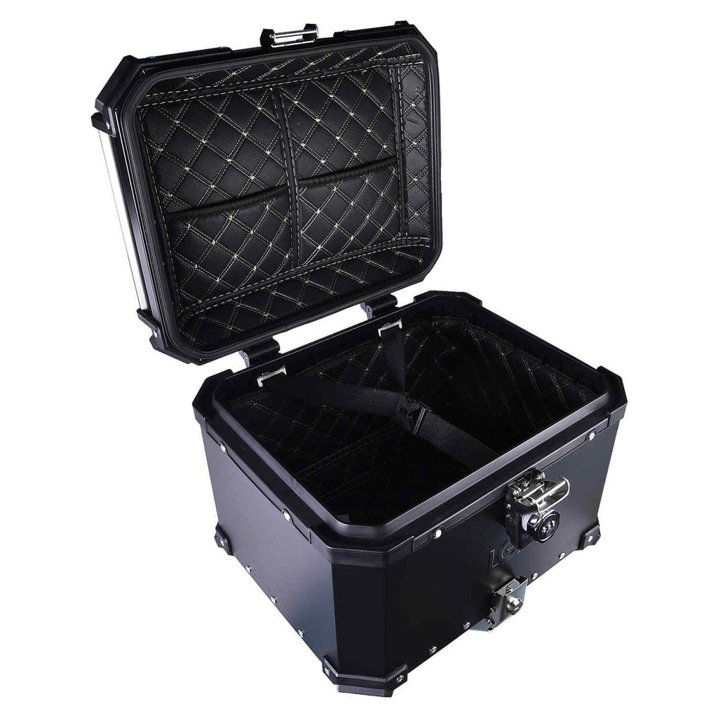 LGP TOP BOX 45L BLACK NUMBER LOCK WITH BACKREST - View 5