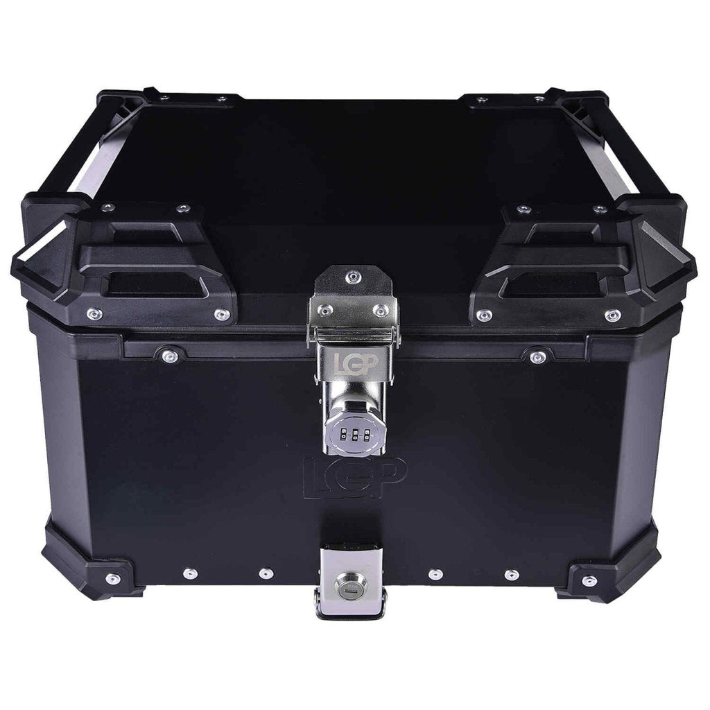 LGP TOP BOX 45L BLACK NUMBER LOCK WITH BACKREST