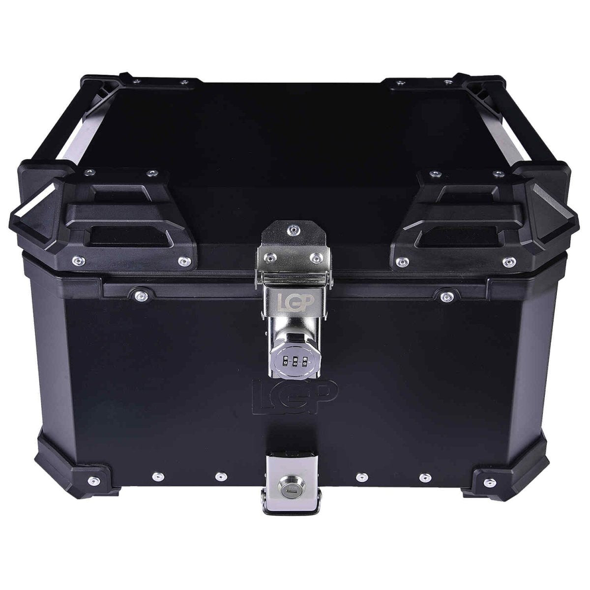 LGP TOP BOX 45L BLACK NUMBER LOCK WITH BACKREST