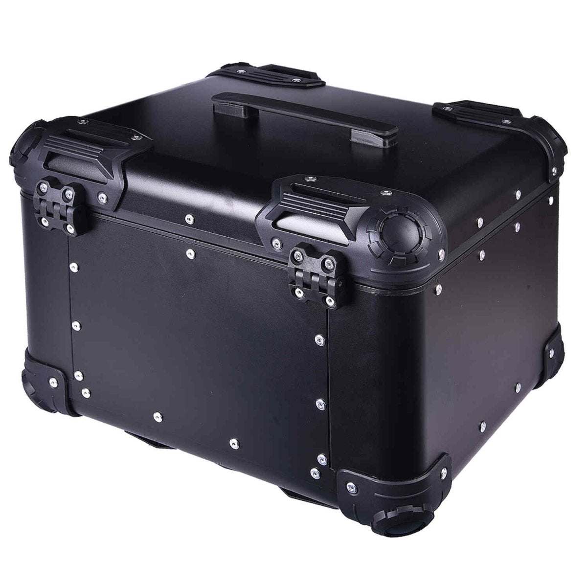 LGP TOP BOX 45L BLACK ROUND CORNER WITH BACKREST - View 3