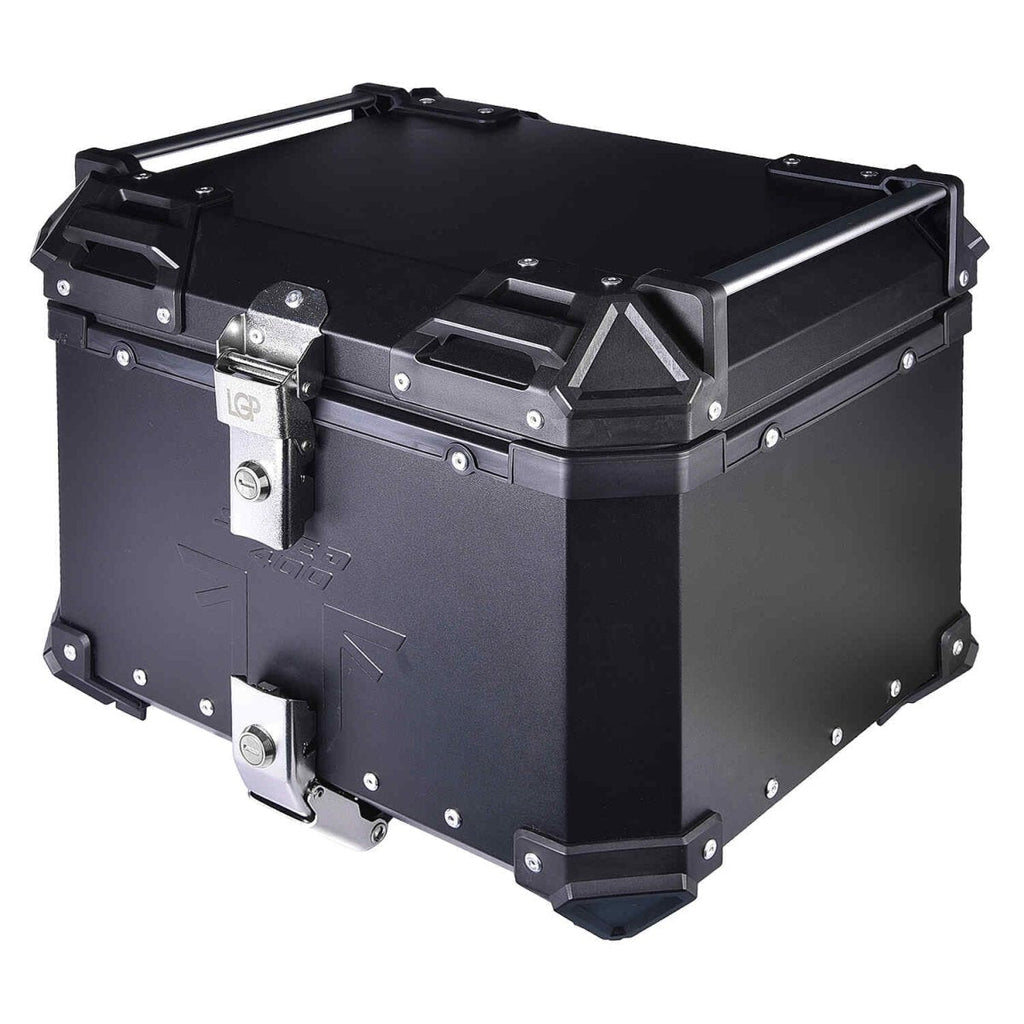 LGP TOP BOX 45L BLACK SPEED 400 WITH BACKREST - View 2