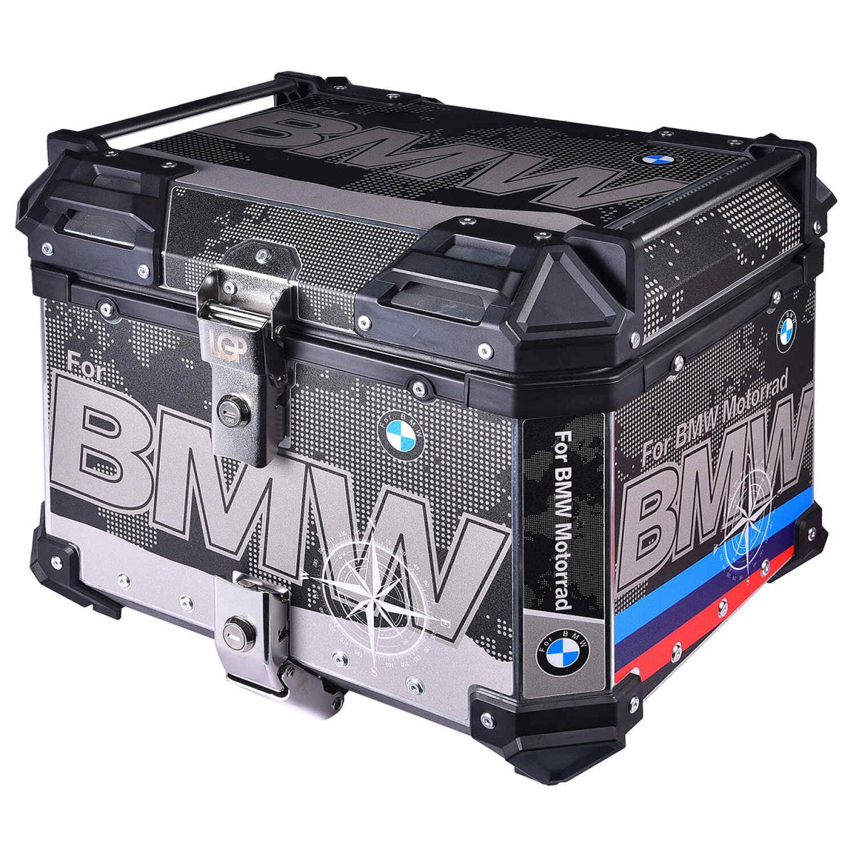 LGP TOP BOX 45L BMW DRAW WITH BACKREST - View 4