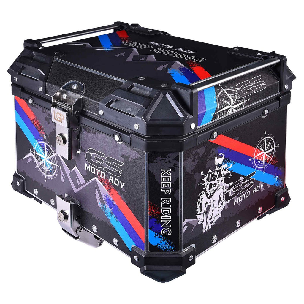 LGP TOP BOX 45L GS MOTO ADV WITH BACKREST - View 3