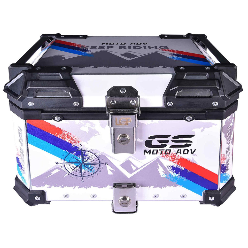 LGP TOP BOX 45L GS MOTO ADV WITH BACKREST - View 2