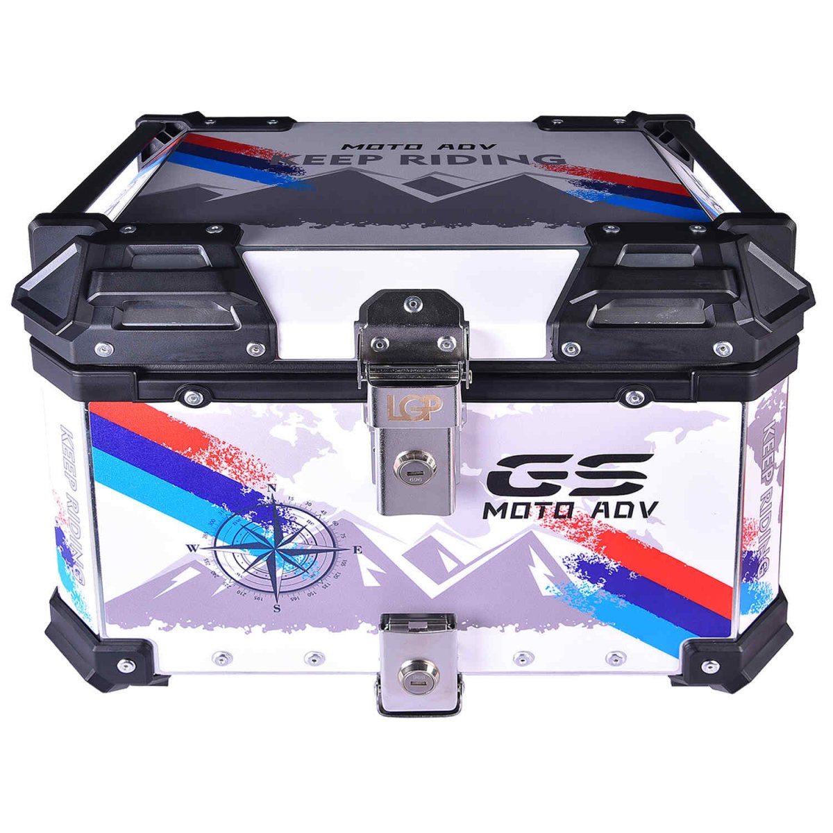 LGP TOP BOX 45L GS MOTO ADV WITH BACKREST - View 2