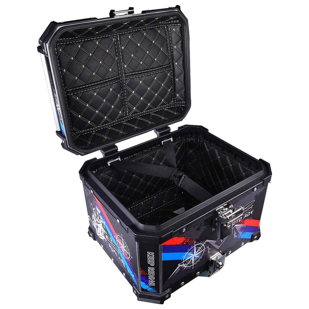 LGP TOP BOX 45L GS MOTO ADV WITH BACKREST - View 8