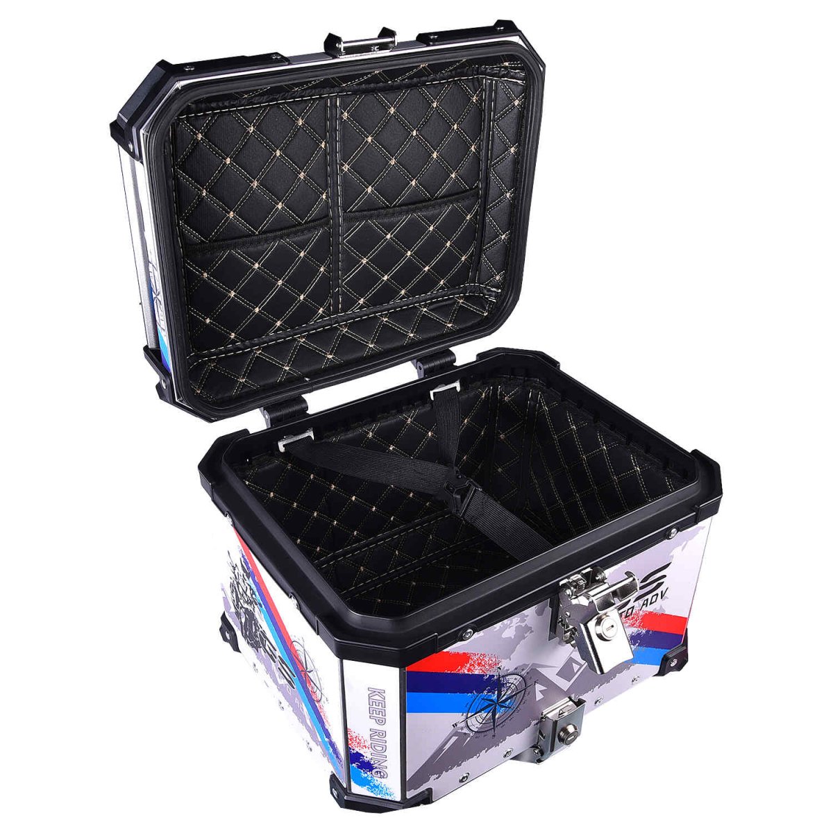 LGP TOP BOX 45L GS MOTO ADV WITH BACKREST - View 9