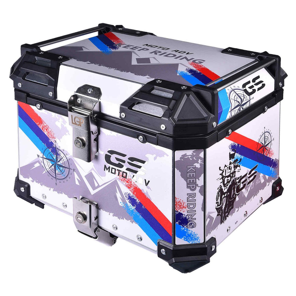 LGP TOP BOX 45L GS MOTO ADV WITH BACKREST - View 4