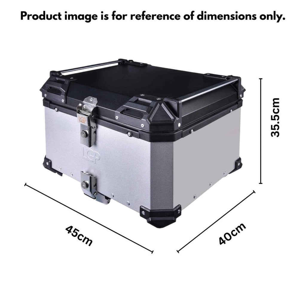 LGP TOP BOX 55L TYPE X WITH BACKREST - View 7