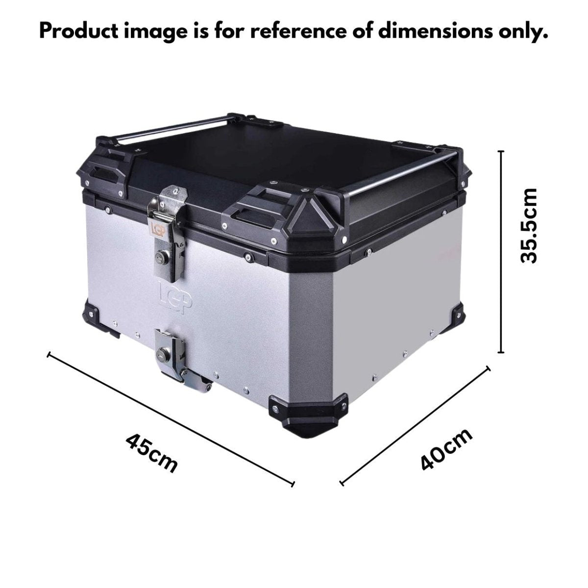LGP TOP BOX 55L TYPE X WITH BACKREST - View 7