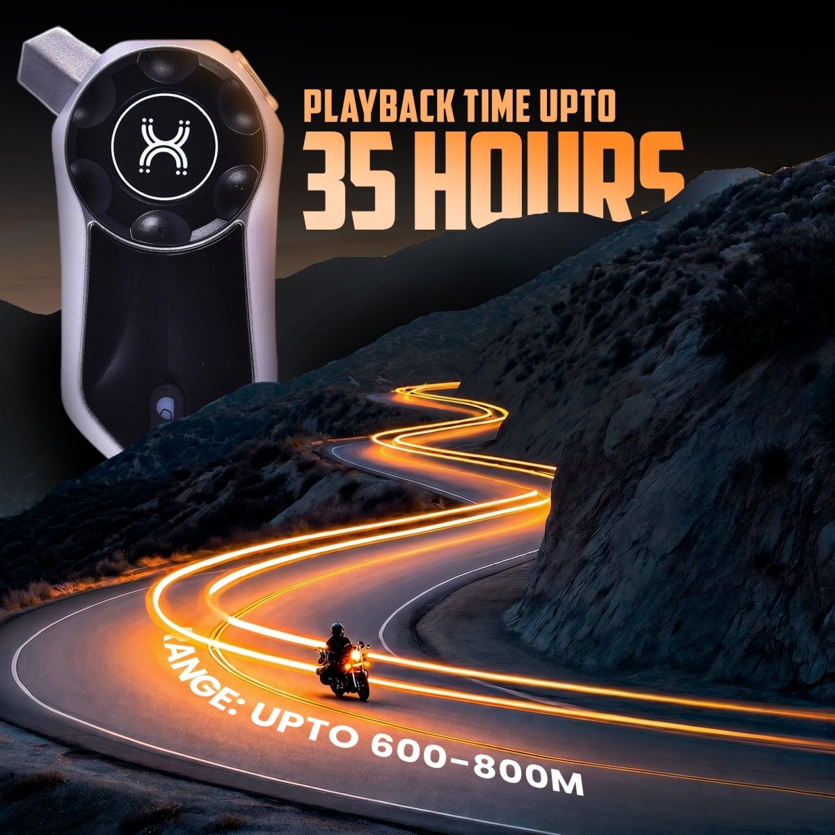 LGP X30 Pro Bluetooth Mesh Intercom, Advanced Motorcycle Communication - View 5