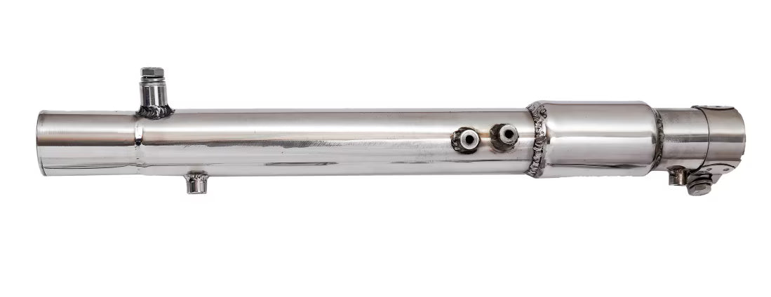 Motowings Performance Magnetor Exhaust (Steel Polish) for Royal Enfield Meteor 350 / Classic 350 Reborn / Standard 350