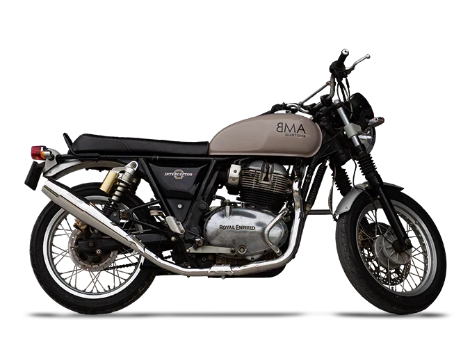 Royal Enfield Interceptor 650 / GT 650 / Bear 650 Redline 2x1 Full System Exhaust | Silver Stallion Performance | Silver
