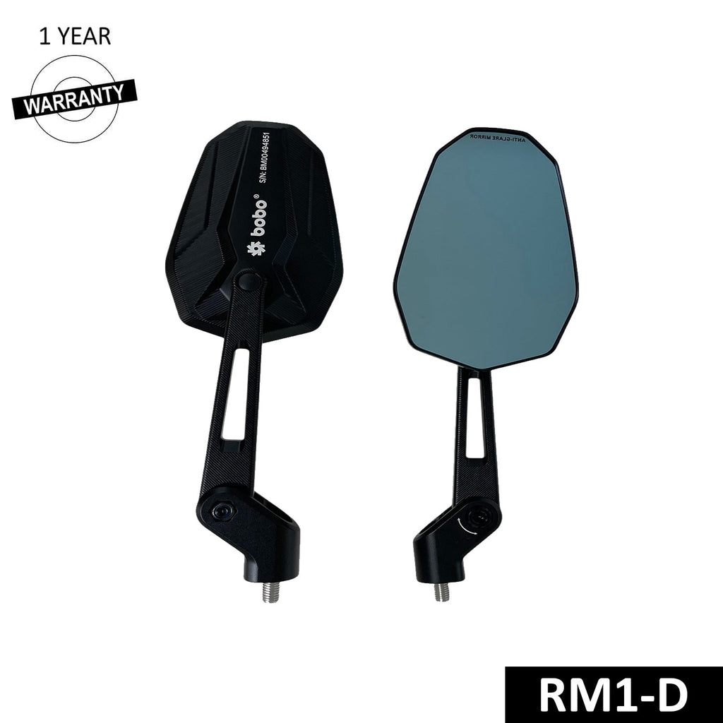 BOBO RM1-D Anti-Glare, Anti-Fog Rearview Bike Mirror