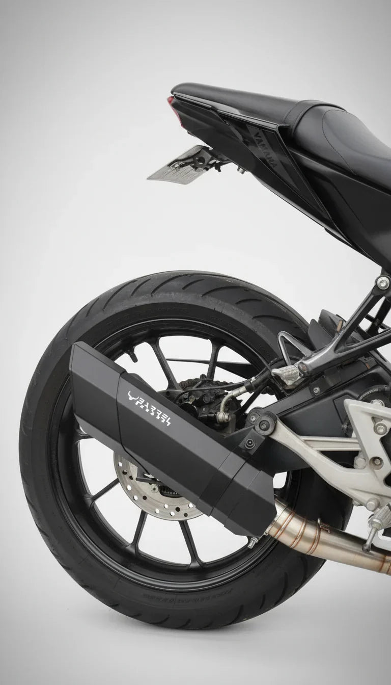 Barrel Rogue Exhaust (Black) for Yamaha MT-15 with Bend Pipe | MT 1.0 & MT 2.0 | Rogue V1 & 2.0 Performance Slip-On
