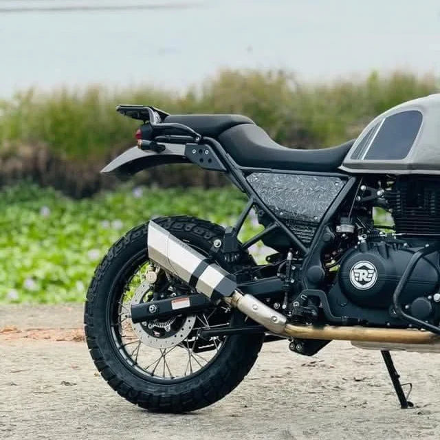 Rogue 2.0 Slip-On Exhaust for Royal Enfield Himalayan | 304 Stainless Steel Performance Exhaust - View 5