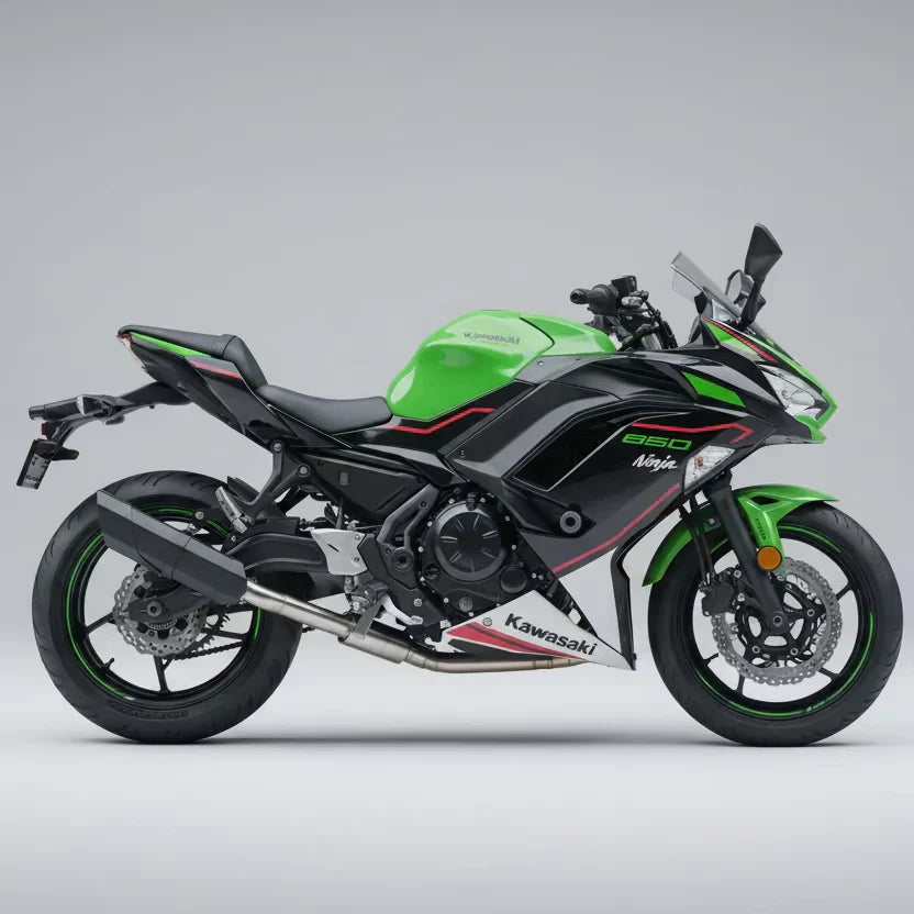Barrel Rogue 2.0 Full System Exhaust for Kawasaki Ninja 650 | 304 Stainless Steel Performance Exhaust - View 6