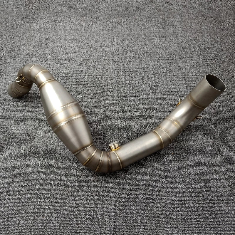Barrel Rogue 2.0 Exhaust for TVS Apache RR 310 (BS4 & BS6) with Subheader Pipe | 304 Stainless Steel Slip-On Performance