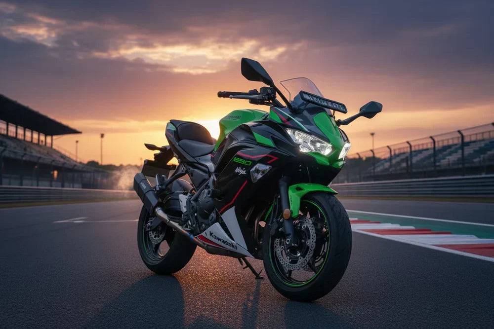 Barrel Rogue 2.0 Full System Exhaust for Kawasaki Ninja 650 | 304 Stainless Steel Performance Exhaust - View 5