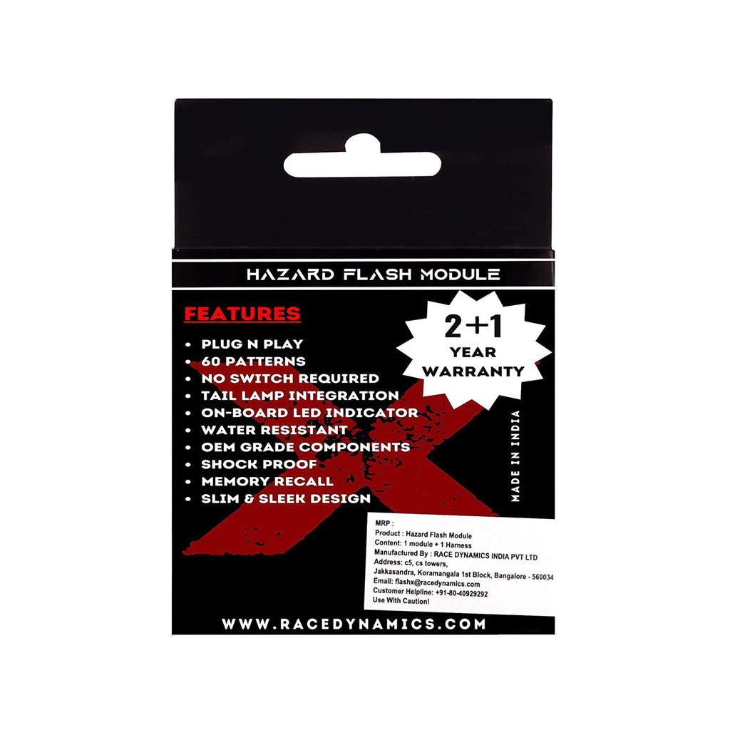 KTM ADVENTURE 390 S / X 2025 onwards | FlashX Hazard Flash Module | Blinker/Flasher - 60 patterns - View 4