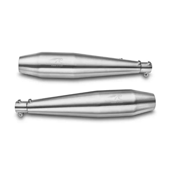 Red Rooster Stellar Matte Exhaust for Royal Enfield Interceptor 650 & GT 650 - View 3