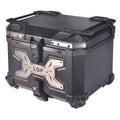 TOP BOX 45L BLACK TYPE X GRAY W/REST