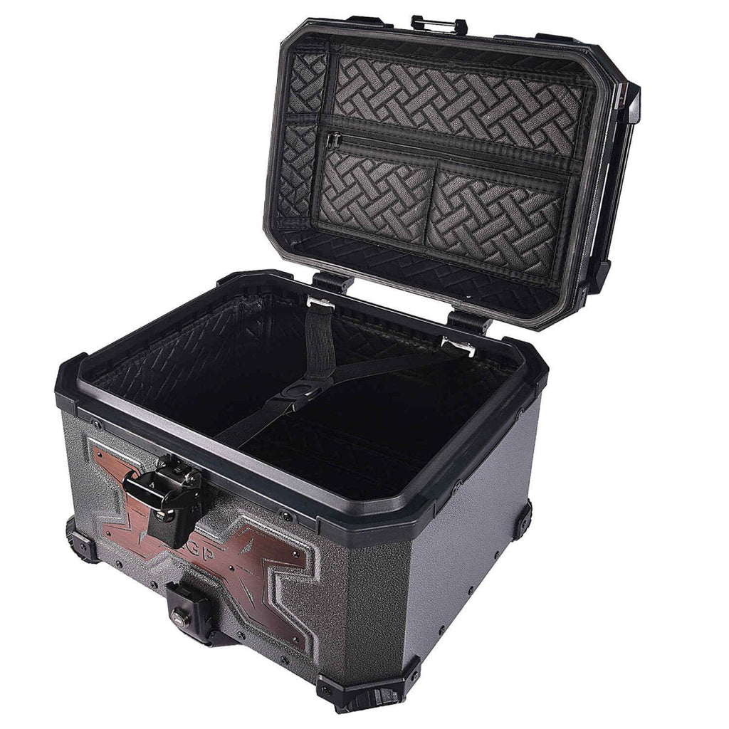 TOP BOX 45L GRAY WRINKLES COPPER W/REST - View 5