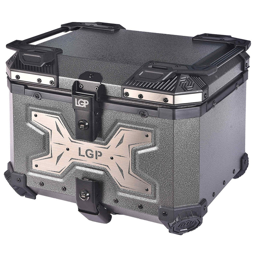 TOP BOX 45L GRAY WRINKLES GRAY W/REST - View 2