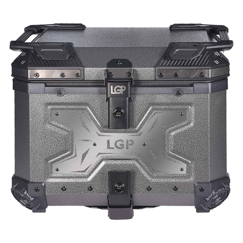 TOP BOX 45L GRAY WRINKLES GRAY W/REST