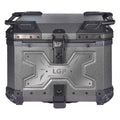 TOP BOX 45L GRAY WRINKLES GRAY W/REST