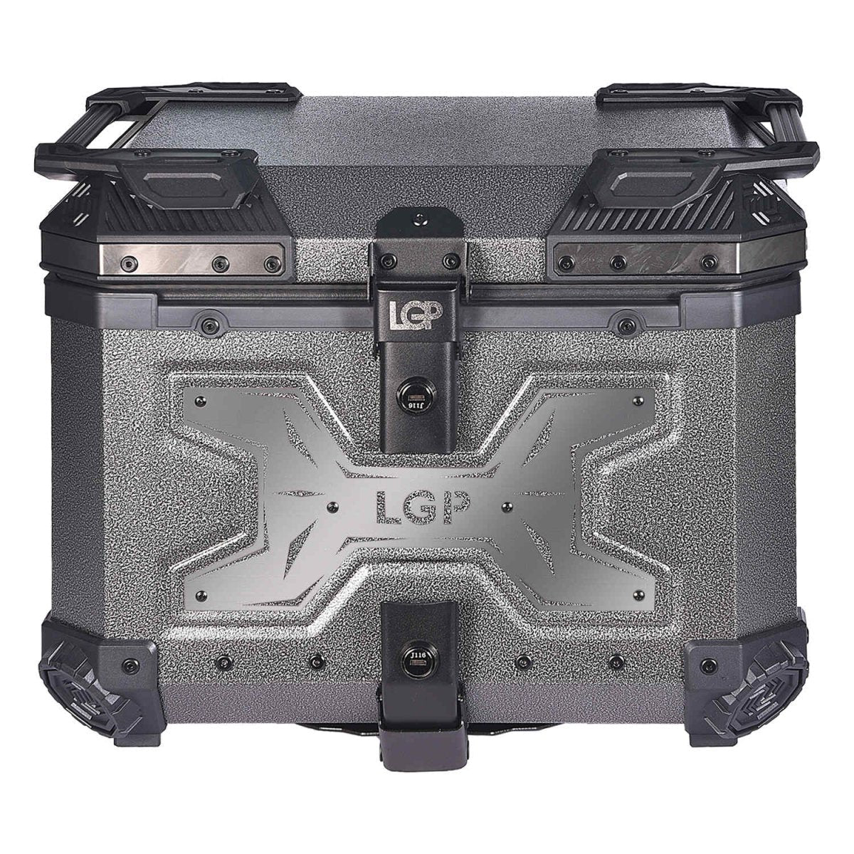 TOP BOX 45L GRAY WRINKLES GRAY W/REST