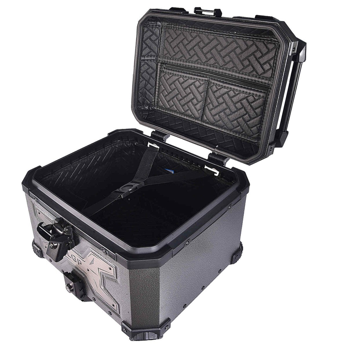 TOP BOX 45L GRAY WRINKLES GRAY W/REST - View 5